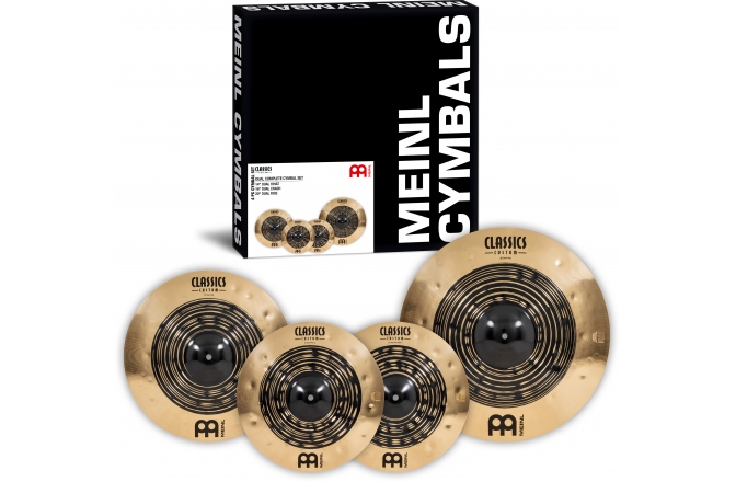 Set cinele Meinl Classics Custom Dual Complete Cymbal Set - 14