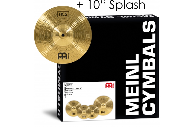 Set cinele Meinl HCS Complete Cymbal Set-Up - 14