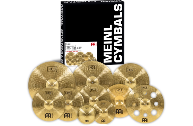 Set cinele Meinl HCS Cymbal Set - Content: 9 Cymbals