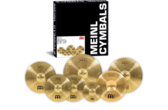 Set cinele Meinl HCS Super Cymbal Set - Quantity: 6 Cymbals