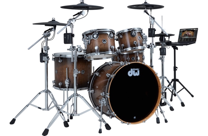 Set cinele tip pad și adaptoare Trigger Roland 4CY-4WT-01 DrumLink Cymbal & Wireless Trigger Set