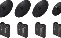 Set cinele tip pad și adaptoare Trigger Roland 4CY-4WT-01 DrumLink Cymbal & Wireless Trigger Set