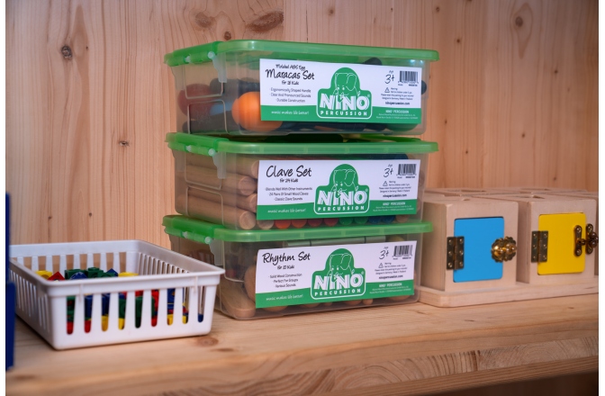 Set Claves Nino Percussion Claves Box Set