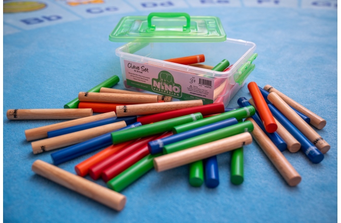 Set Claves Nino Percussion Claves Box Set