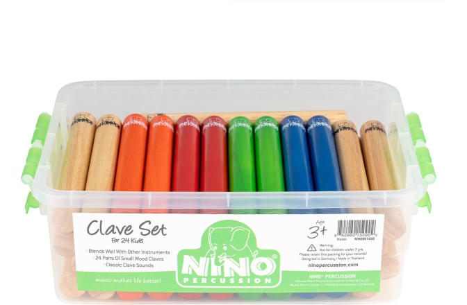 Set Claves Nino Percussion Claves Box Set