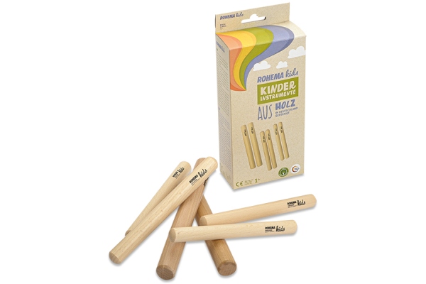 Beech Claves Set of 3 