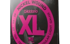 Set coarde de bas Daddario EXL170-5 Regular Light 45-130