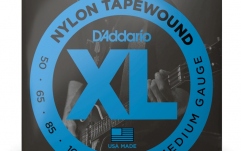 Set coarde de bas Daddario Nylon Tapewound 50-105 Medium Scale