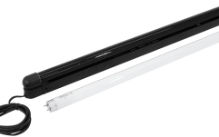 Set complet cu tub UV Eurolite Complete Fixture 60cm 18W slim UV and white