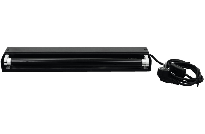 Set complet cu tub UV Eurolite UV Fixture metal 45cm 15W UV-Tube