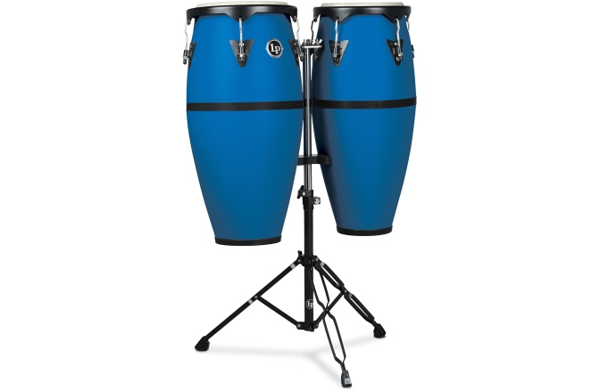 Set Conga Latin Percussion Conga Race Car Blue