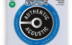 Set corzi acustică - 12 corzi Martin Guitars MA-500 Extra Light Authentic Acoustic Phosphore Bronze 12s