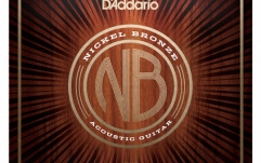 Set corzi chitara acustica Daddario NB1047 Nickel Bronze Extra Light 10-47