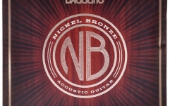 Set corzi chitara acustica Daddario NB1152 Nickel Bronze Custom Light 11-52