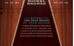 Set corzi chitara acustica Daddario NB1253 Nickel Bronze Light 12-53