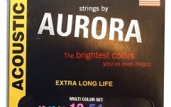 Set corzi chitara acustica Aurora Acoustic 12s MultiColored