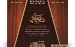 Set corzi chitara acustică 12-56 Daddario NB1256 Nickel Bronze Light M