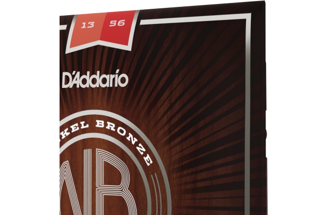 Set corzi  chitara acustică 13-56 Daddario NB1356 Nickel Bronze Medium