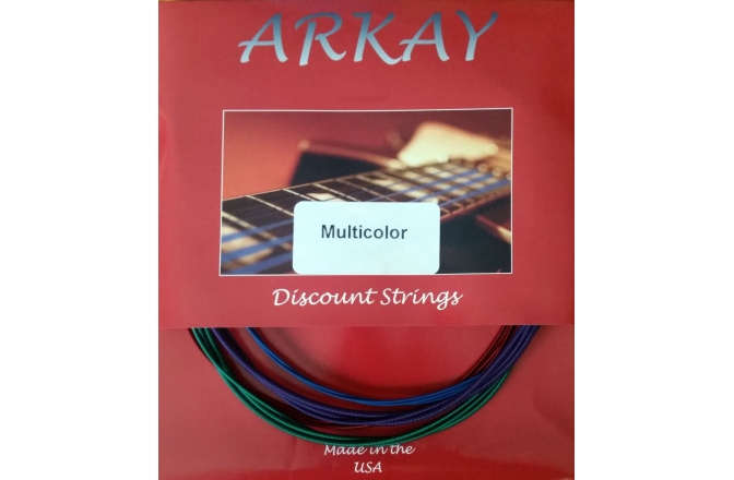 Set corzi chitară acustică Aurora Arkay Acoustic 10s MultiColored