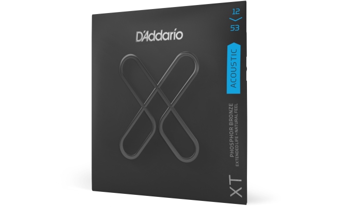 Set corzi chitară acustică Daddario XT Acoustic PB 12-53 Light