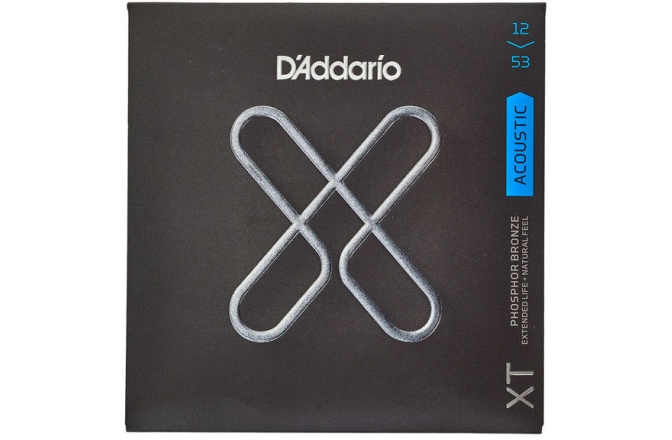 Set corzi chitară acustică Daddario XT Acoustic PB 12-53 Light