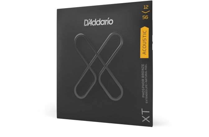 Set corzi chitară acustică Daddario XT Acoustic PB 12-56 Light Top/Med Bottom