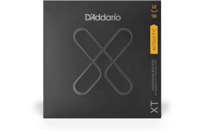 Set corzi chitară acustică Daddario XT Acoustic PB 12-56 Light Top/Med Bottom