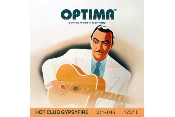 Corzi chitara acustica Hot Club Gypsyfire silver plated Set