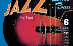 Set corzi chitară bas Thomastik Corzi chitara bas Jazz Bass series nickel flat wound round core Set 6 corzi