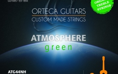 Set corzi chitara clasică Ortega AGS Guitar Strings Organic Nylon Treble - Hard + Extra D String