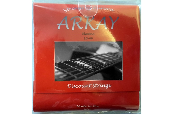 Set corzi chitară electrică Aurora Arkay Electric 10-46 Black