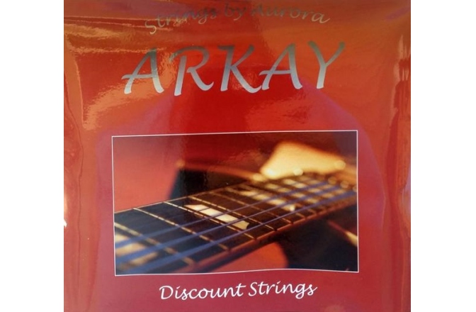 Set corzi chitară electrică Aurora Arkay Electric 11-50 Black