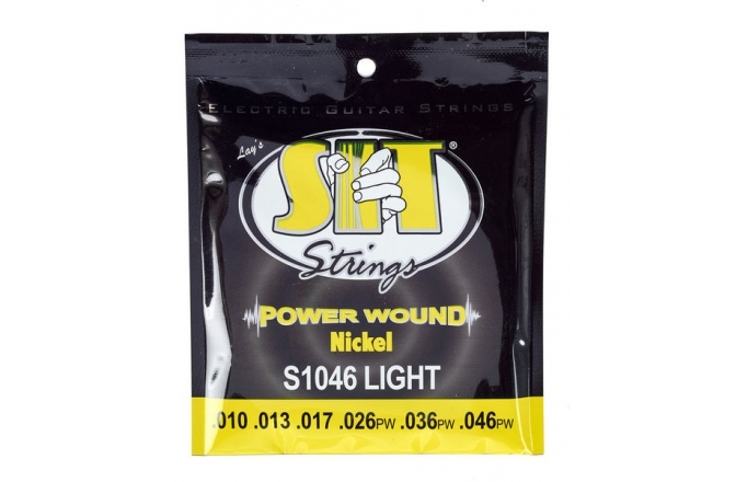 Set corzi chitară SIT Strings PS1046 Power Steel Light