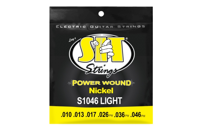 Set corzi chitară SIT Strings S1046 Power Wound Light