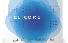 Set corzi contrabas 3/4 Daddario Helicore Hybrid Bass String Set 3/4 Scale LT