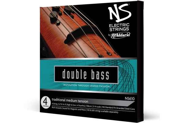 NS Electric Traditional Bass String Set 3/4 Scale MT NS Electric Traditional Bass String Set 3/4 Scale MT