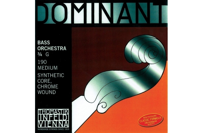 Set corzi contrabas Thomastik Dominant Bass Orchestra 3/4