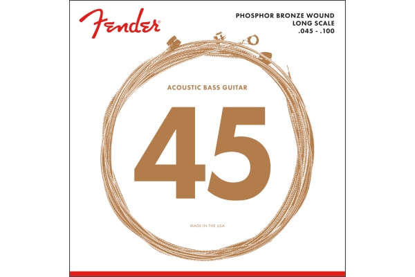8060 Acoustic Bass Strings Phosphor Bronze Long Scale .45-.100 Gauges 8060 Acoustic Bass Strings Phosphor Bronze Long Scale .45-.100 Gauges