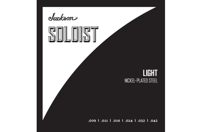 Set Corzi de Chitară  Jackson Soloist™ Strings Light .009-.042