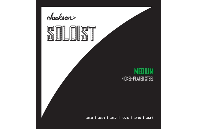 Set Corzi de Chitară Jackson Soloist Strings Medium .010-.046