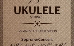 Set Corzi Ukulele Flight Flurocarbon Ukulele Strings  Soprano/Concert