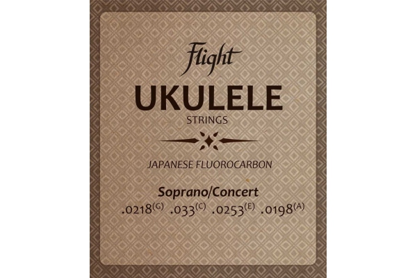 Flurocarbon Ukulele Strings Soprano/Concert Flurocarbon Ukulele Strings Soprano/Concert