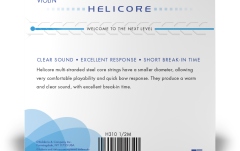 Set corzi Vioară 1/2 Daddario Helicore Violin String Set 1/2 Scale MT