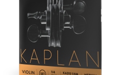 Set corzi vioară 1/4 Daddario Kaplan Amo Violin String Set 1/4 Scale MT