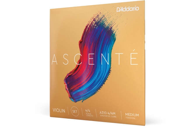 Set Corzi Vioară 4/4 Daddario Ascenté Violin String Set 4/4 Scale MT