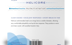 Set corzi Vioară 4/4 Daddario Helicore Violin String Set 4/4 Scale LT