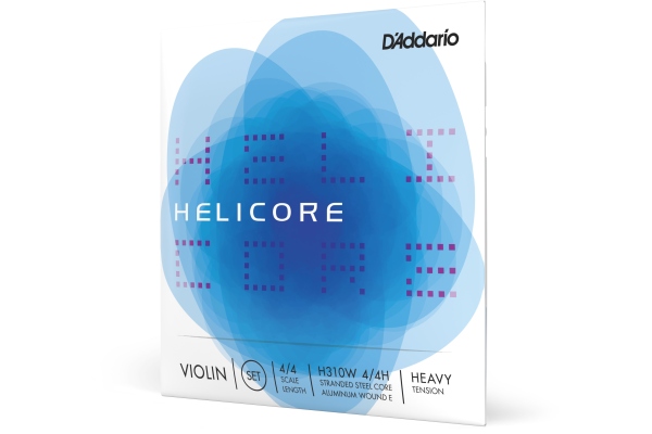 Helicore Violin String Set with Wound E 4/4 Scale HT