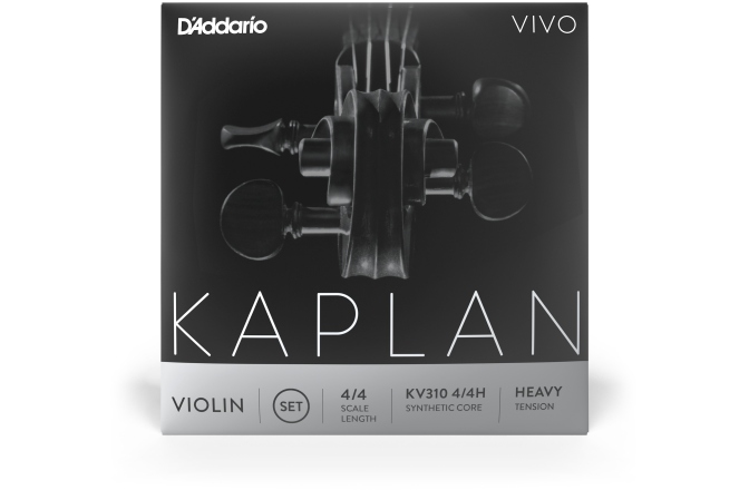 Set corzi vioară 4/4 Daddario Kaplan Vivo Violin String Set 4/4 Scale HT