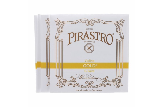 Set corzi vioară Pirastro Gold Violin 4/4 BE