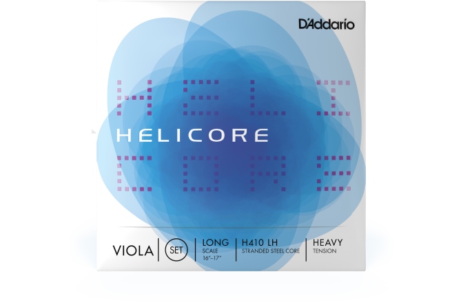 Set corzi violă Daddario Helicore Viola String Set Long Scale HT